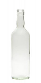Spirituosenflasche schwer 700ml, Mündung PP31,5  Lieferung ohne Verschluss, bei Bedarf bitte separat bestellen!